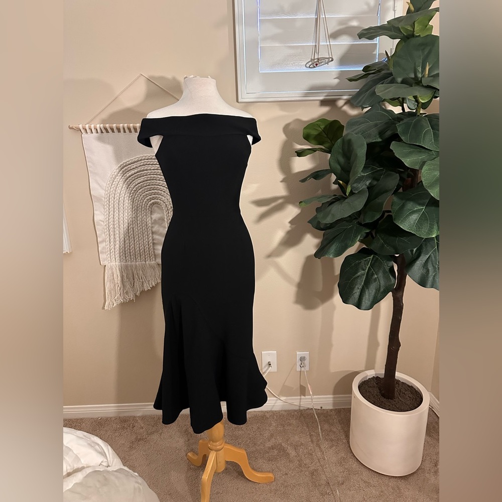 Dress the Population Natalia Dress in Black size Medium